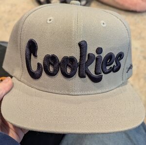 Cookies Gray And Navy Snapback Cap